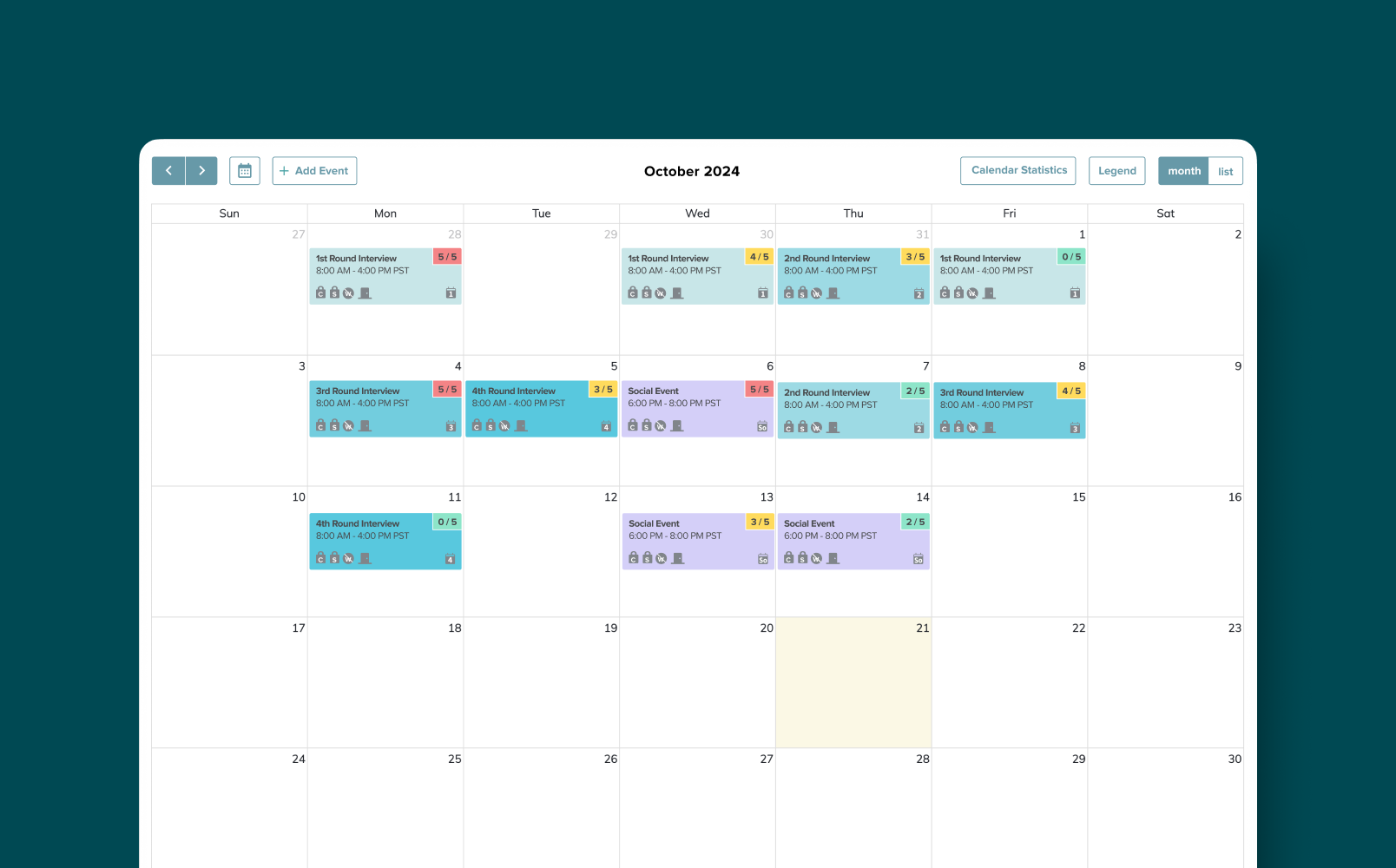 Advanced Scheduling